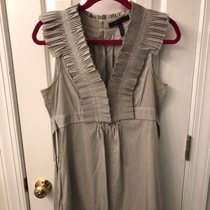 BCBG Grey/White Sundress